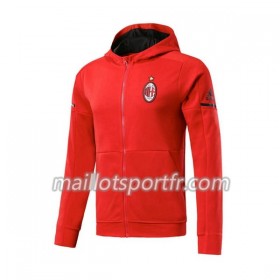 AC Milan Veste à Capuche 2017/2018 Rouge